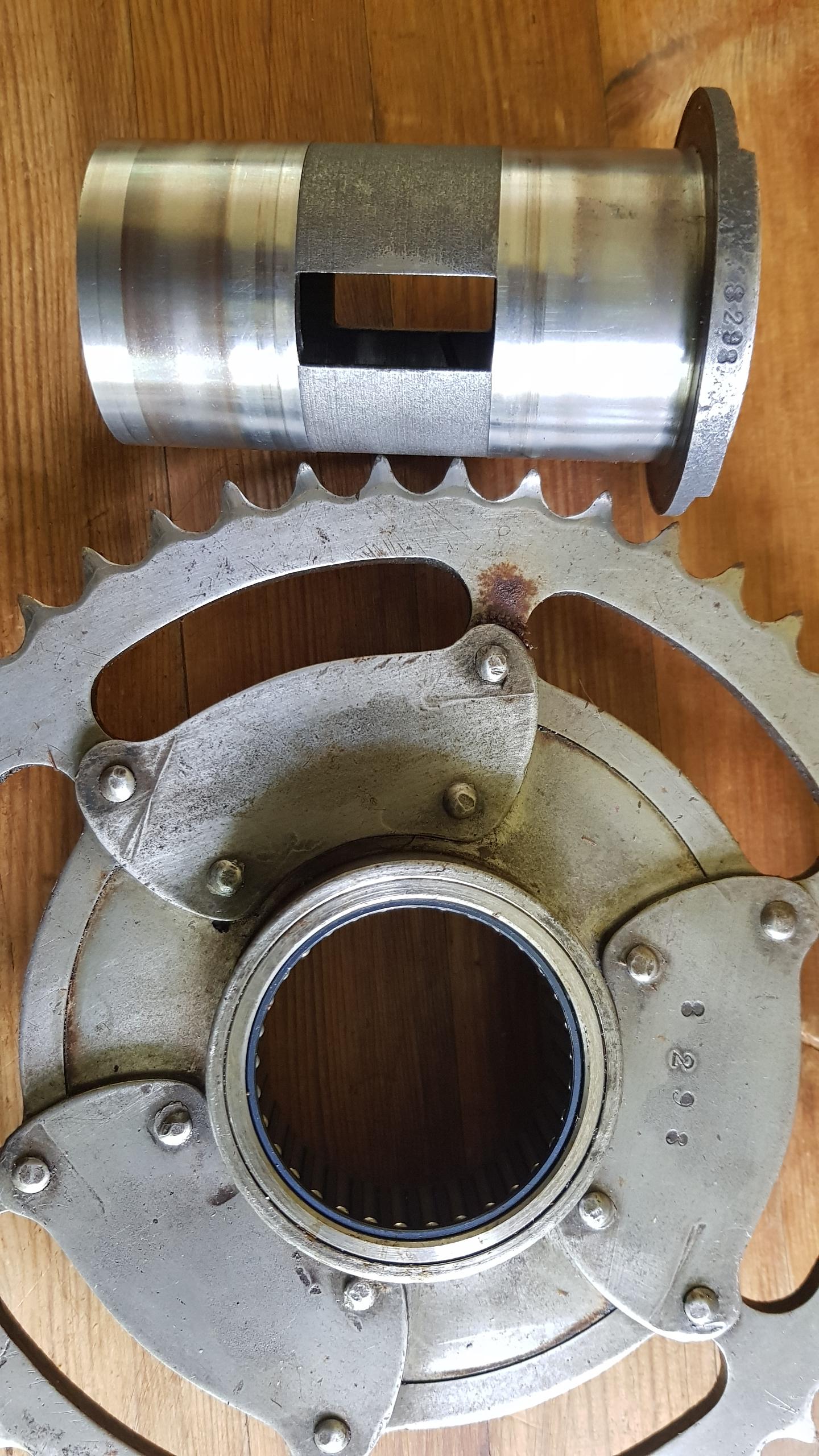 2 speed drum bearing